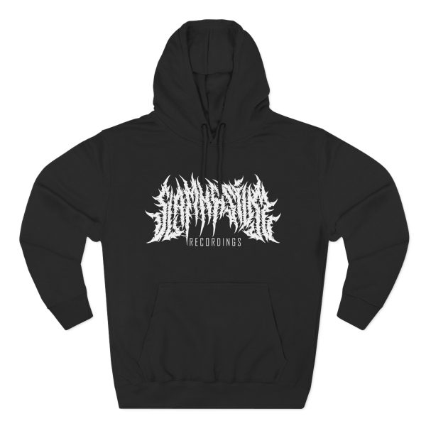 Peeling Flesh Slamnasium Recordings Three-Panel Fleece Hoodie