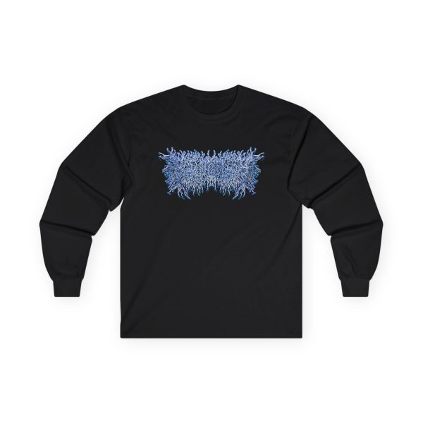 Peeling Flesh Blue Chrome Logo Unisex Ultra Cotton Long Sleeve Tee