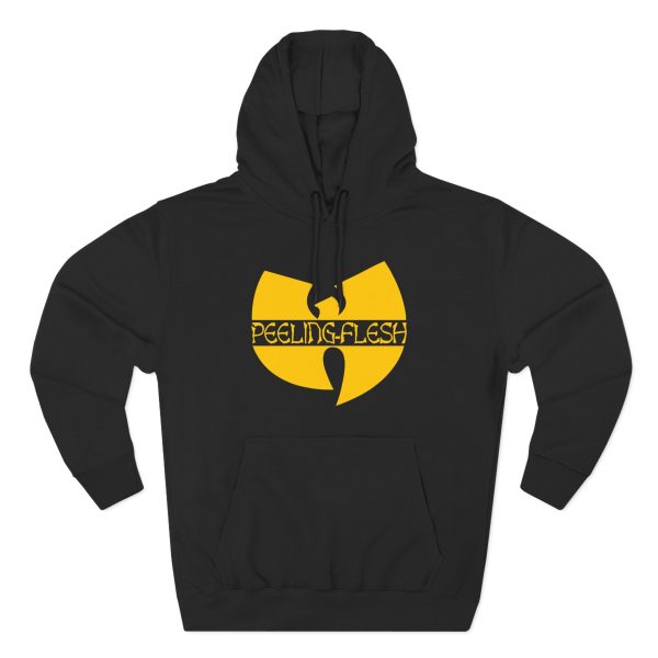 Peeling Flesh Three-Panel Fleece Hoodie